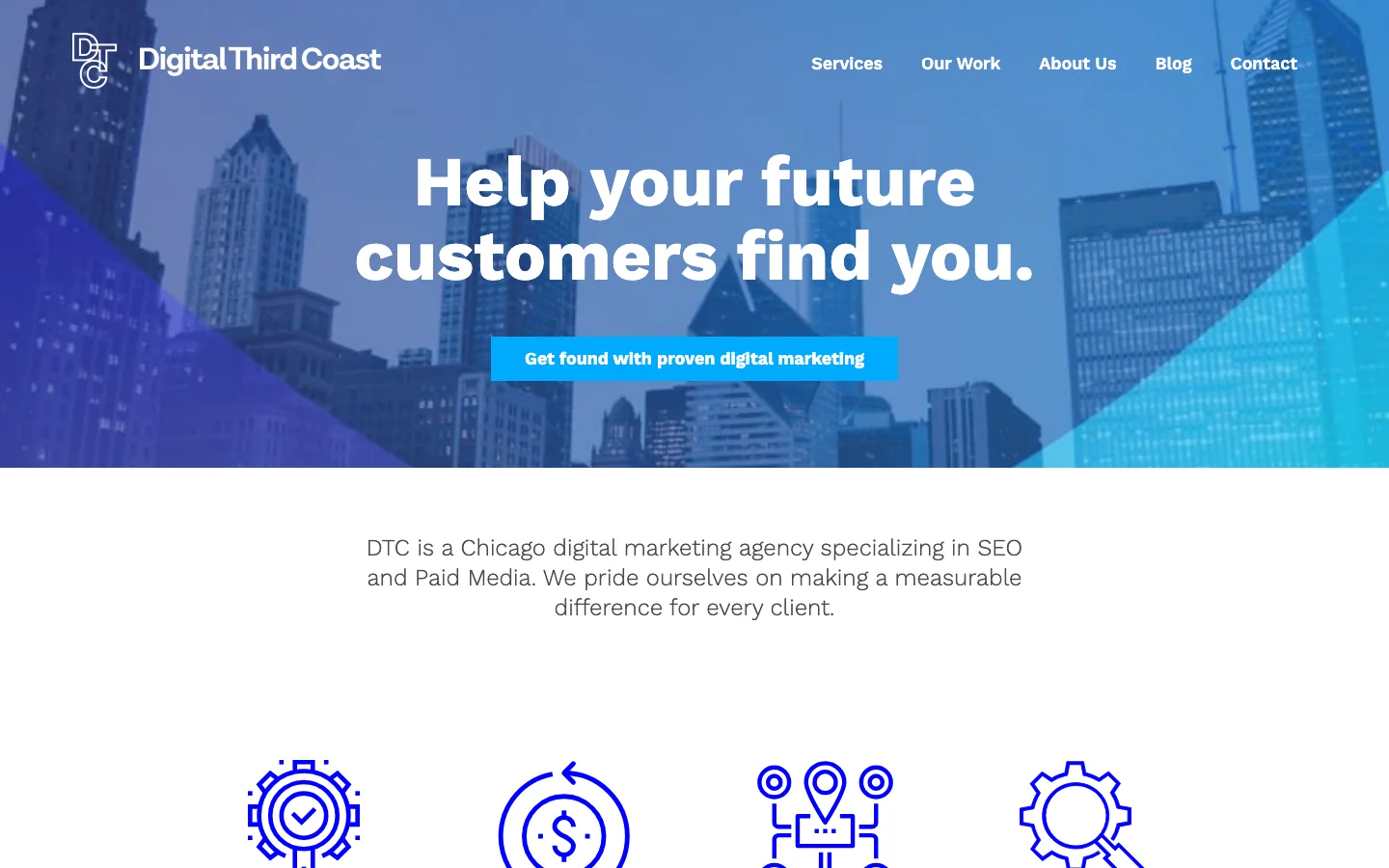 Digital Third Coast homepage