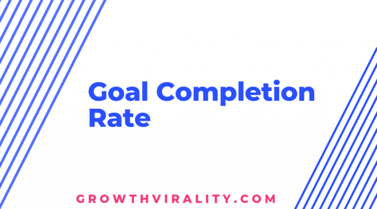 goal completion rate