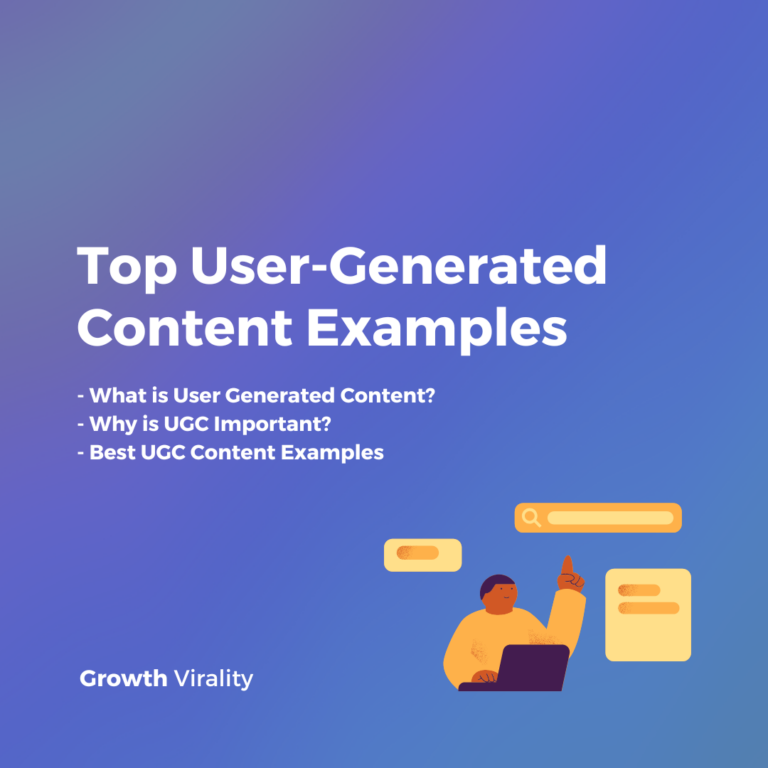UGC content examples