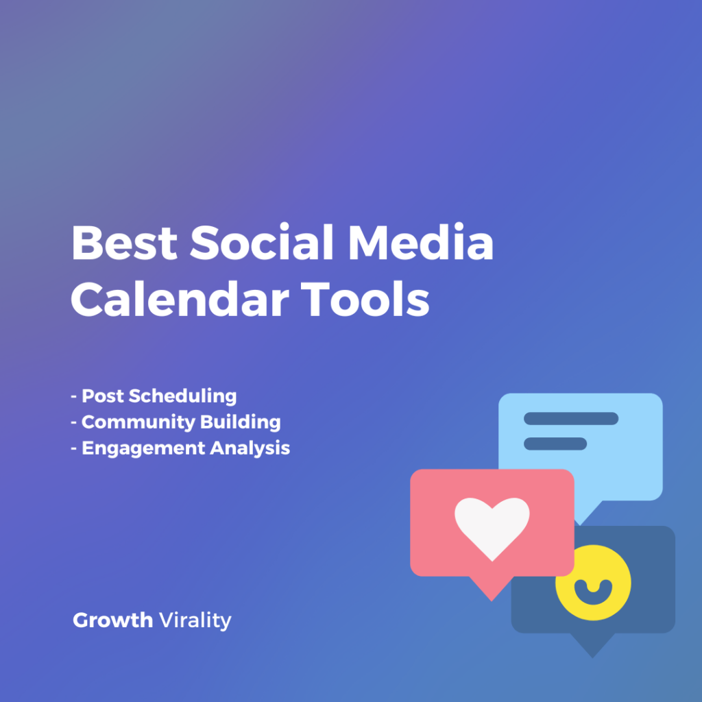 Social Media Calendar Tools