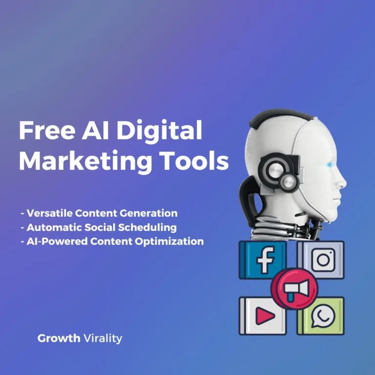 free digital marketing tools powered by ai