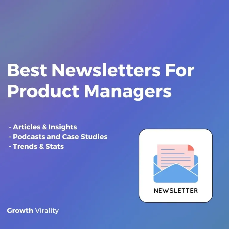 email newsletters for product managers